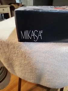 Mikasa Satin Frosted 7" Servierschale Tulpenmuster Made in Germany Box* - Bild 1 von 6