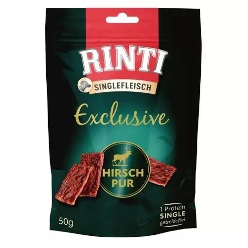 4000158915320 RINTI Singlefleisch Exclusive Deer - leckerli für hunde - 50g RINT - Bild 1 von 1