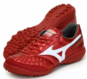 Mizuno Made in JAPAN Morelia SALA TF Soccer Football Turf Shoes Q1GB2502 Red - Picture 1 of 3
