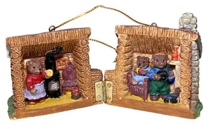 Resin Cabin Hidden Mice Mouse Family Christmas Ornament - Picture 1 of 4