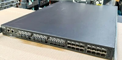 IBM SAN40B-4 2498-40E 40 Port 8Gbps Fibre Channel 24 active ports 1U SAN Switch - Image 1 of 4