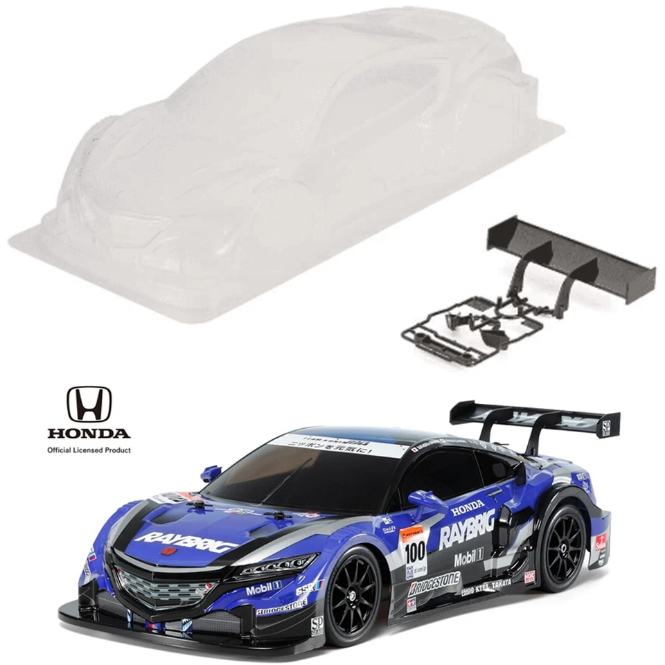 Tamiya 51563 RC 1/10 Clear Body Set -  Raybrig NSX Concept GT - Image 1 of 1