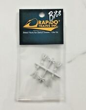 RAPIDO TRAINS HO 1/87 SCALE CN RERAILER TWO PAIRS TWO STYLES PACK OF 4 102097 FS