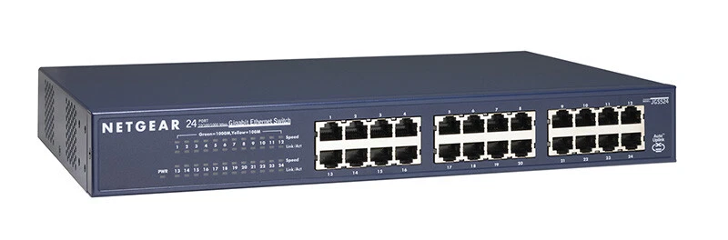 NETGEAR JGS524 24-Port Gigabit Ethernet Unmanaged Switch 272-10706-03 - Image 1 of 1