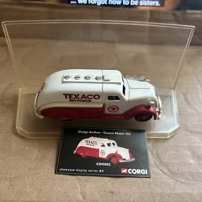 COCHE DE ACEITE DE MOTOR TEXACO 1937 DODGE AIRFLOW CORGI CS90002 COLECCIONABLE Foto 1 de 4