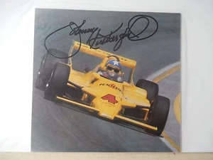 Johnny Rutherford Autografiado 5" X 5" Foto Slick - Imagen 1 de 1