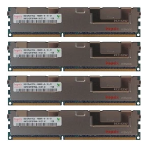 Hynix 32GB Kit 4x 8GB HP Proliant DL360P DL380E DL380P DL385P DL560 G8 Memory Ra - Picture 1 of 1