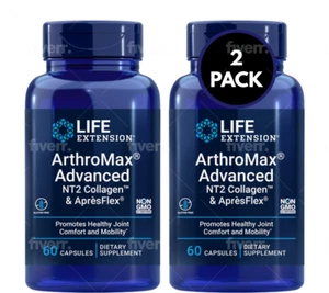 ArthroMax Advanced with NT2 Collagen & AprèsFlex Supplement 60 Caps X 2 Pack - Picture 1 of 5
