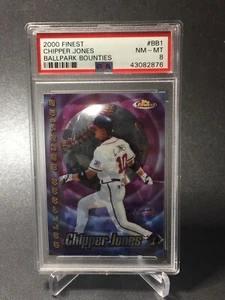 2000 Finest Ballpark Bounties #BB1 Chipper Jones PSA 8 - Bild 1 von 1