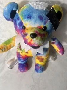 Bioworld Grateful Dead Dancing Bear Plüsch Mini Rucksack, kleine Tasche mit Etikett. - Bild 1 von 7