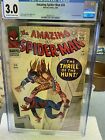 The Amazing Spider-Man #34 Cgc 3.0..Early Kraven..The Thrill Of The Hunt!