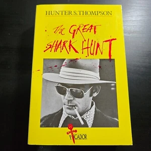The Great Shark Hunt. By Hunter S Thompson. 1980. Paperback - Foto 1 di 3