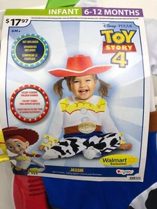 Halloween Cowgirl Outfit Toy Story 4 Jessie Girl Costume Infant 6-12 Months G - Picture 1 of 9