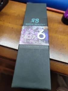 Radha Beauty Aromatherapy Top 8 Essential Oils Set - Picture 1 of 4