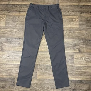Jack Archer Pants Mens 33x34 (actual 33x33) Charcoal Slim Fit Performance Chino - Picture 1 of 10