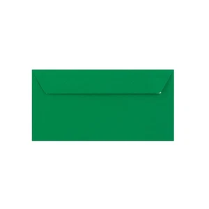 110 x 220 Dark Green DL Envelope | Peel/Seal | 120gsm Straight Flap Envelope - Picture 1 of 3