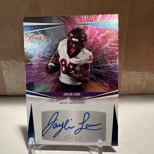 2025 Sage High Series Jaylin Lane RC Auto COMMANDERS /Virginia Tech - Picture 1 of 2