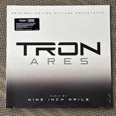 Nine Inch Nails Tron: Ares Soundtrack White 2LP Vinyl Records 12” Limited NEW! - Image 1 of 4