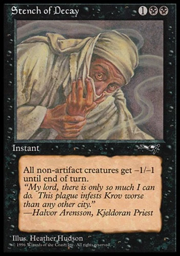 Stench of Decay (Covering Face) - Alliances # MTG Magic The Gathering - Image 1 of 1