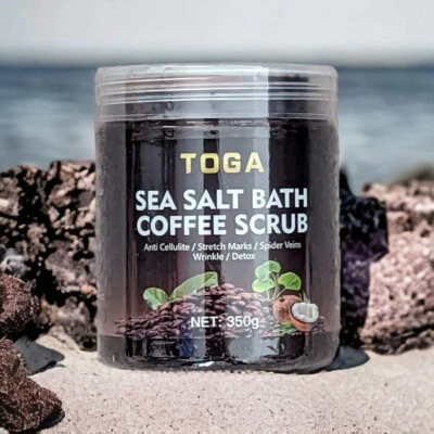 Body Scrub by Toga *SLIGHT SECONDS* - Natural Body Scrubs  Sea Salt & Coffee - Image 1 of 4