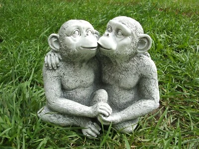Latex Mould / Mold for a Pair of Loving Chimps. - Image 1 of 2