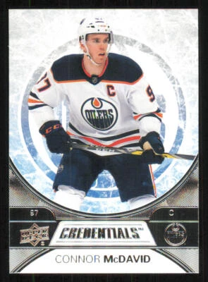 2021-22 Upper Deck Credentials #1 Connor McDavid - Image 1 of 2