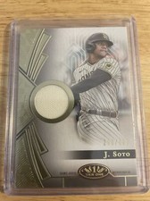 2023 Topps Tier One Juan Soto Tier One Relic Patch /400 Padres #T1R-JSO