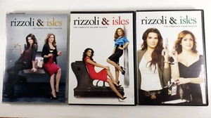 Rizzoli & Isles Complete Season 1 2 3 DVD Lot First Second Third - Picture 1 of 9