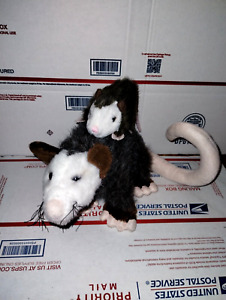 Fiesta Mama Opossum & Baby 'Possum' 10" Plush.