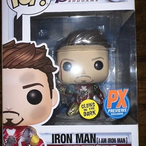 Funko Pop! Vinyl: Marvel - Iron Man (I Am Iron Man) (Metallic) (Leuchtet im... - Bild 1 von 6