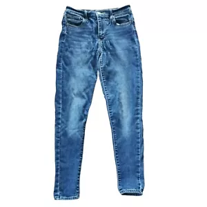 Levi's 720 Jeans Damen W26 L27 Blau Denim High Rise Super Skinny Big E - Bild 1 von 13