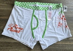 NWT Disney Parks Toy Story Pizza Planet Checkerboard Boxer Briefs Mens Sz Large - Picture 1 of 3