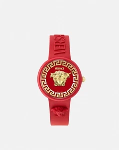 Reloj de cuarzo Versace Medusa Pop, silicona, rojo, 39 mm: PVE8J003-P0024 - Imagen 1 de 6