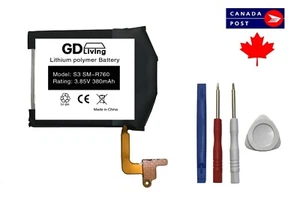 Batterie de remplacement pour Samsung Gear S3 SM-R760, SM-R770, SM-R765 avec kit outils - Photo 1 sur 5