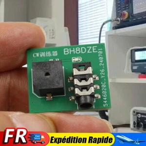 Manual Morse Code Trainer Button Battery Version CW Morse Code Practice Device - Zdjęcie 1 z 11