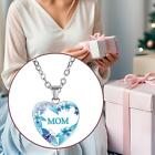 Mom Necklace Mother's Day Gifts Heart Pendant Necklace For Wife Celebration