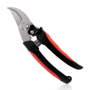 Pruning Shears Garden Branch Cutter Flower Trimmer Tree Pruner Stainless Red - Picture 1 of 7