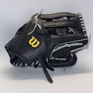 Wilson Elite Softball Glove 13" Inch A2449 Black RHT Oversized Pocket Custom Fit - Picture 1 of 3