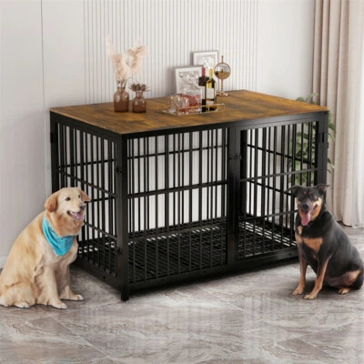 Stabil Hundebox XXL Gitterbox Hundekäfig STAHL Drahtkäfig Resiebox Transportbox - Bild 1 von 4