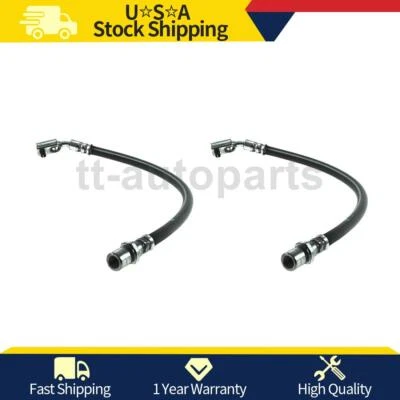 Manguera de freno de línea de freno delantera de 2 piezas centradas para Chevrolet LUV 1978-1980 Foto 1 de 4