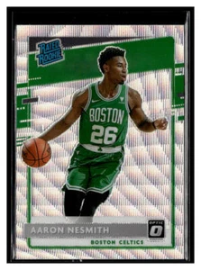 2020-21 Donruss Optic #164 Aaron Nesmith Silver Pulsar RC Boston Celtics - Foto 1 di 2