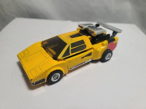 Sunstreaker 1985 Vintage Hasbro G1 Transformers Action Figure, Pre Rub Authentic Cover