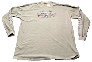 Lone Star Rally Galveston TX Celebrating 10 Years Long Sleeve Shirt Men's XL - Picture 1 of 10