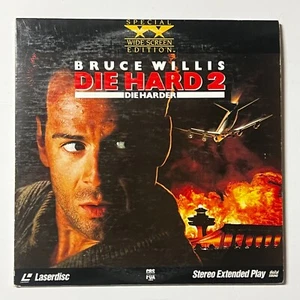 DIE HARD 2: DIE HARDER Laserdisc LD Widescreen Edition - Foto 1 di 1