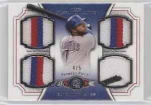 2012 Topps Museum Collection Primary Pieces Relics /5 Elvis Andrus Quad Patch