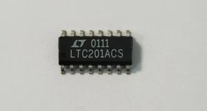LINEAR LTC201ACS 16 PIN Analog Switch Quad SPST SOIC-16 DATE CODE 0111 - Picture 1 of 3