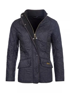 Barbour Cavalry Polarquilt Jacket - Black - U.K. 8 - Brand New With Tags - Picture 1 of 3