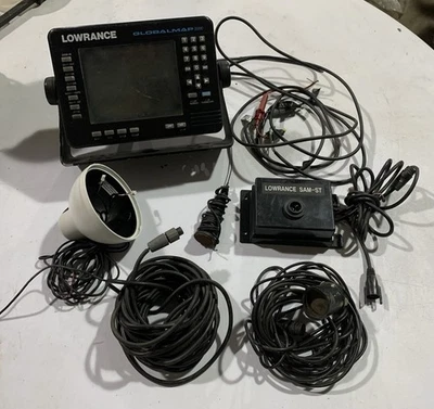Lowrance GlobalMap 2000 Marine GPS Chartplotter Navigation Global Map Eagle + - Image 1 of 4