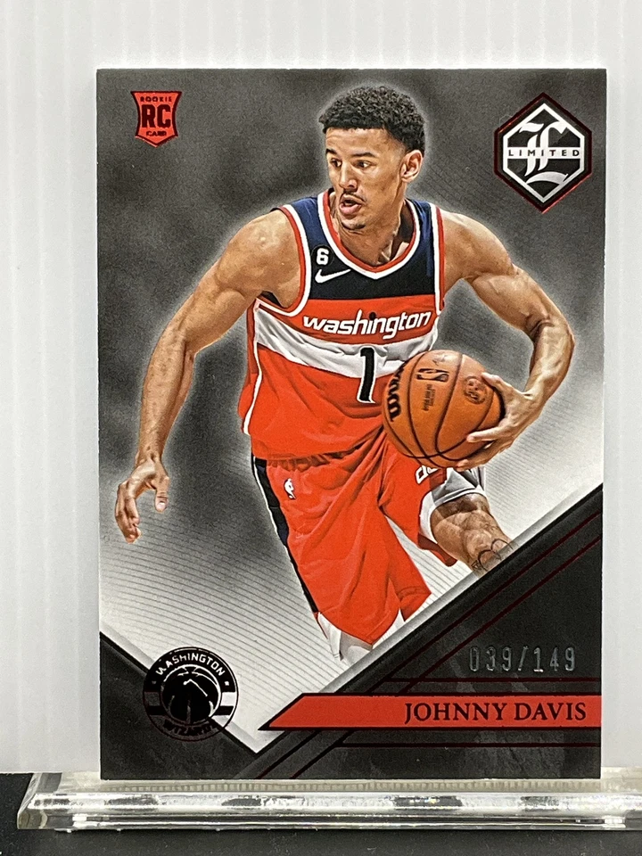 2022-23 Chronicles Limited Basketball - Johnny Davis Red /149 - 16678 - Image 1 of 2
