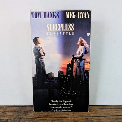 VHS Tape - 1993 Sleepless in Seattle, Tom Hanks Meg Ryan - Image 1 of 4